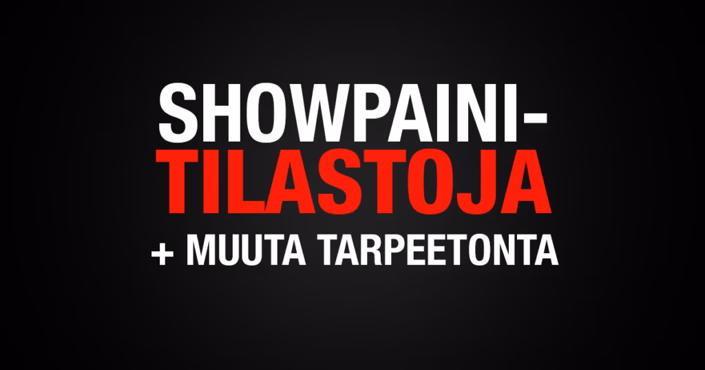 Showpainin statseja, tarpeetonta tietoa, sekä muuta tärkeätä showpainiin liittyvää ajanhaaskausta.