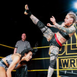Aliss Ink, naisten mestari. SuperSLAM II Korso, Vantaa, 21. helmikuu 2025. Suomalainen showpainitapahtuma, järjestäjänä SLAM! Wrestling Finland. Showpaini Helsinki Vantaa Espoo. Kansainvälisen tason ammattipaini tapahtuma Suomessa.