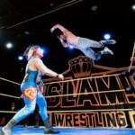 Showpainija Marcus of Man litistymässä TT Suosalon alle.