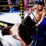 Jack Veneno Jr. showpainiottelussa lyömässä porvoolaista TT Suosaloa.