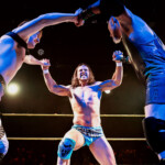 Irlannin Jack Moody vs. Dmitry vs. Dylan Broda showpainikehässä Tukholmassa Stockholm SLAM!